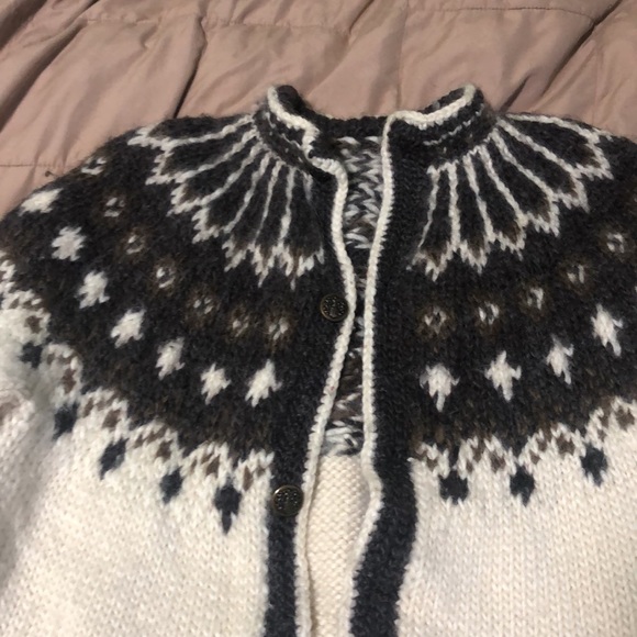 Vintage fair isle wool sweater - Picture 2 of 5